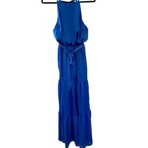 She + Sky Royal blue maxi dress.   Like new.